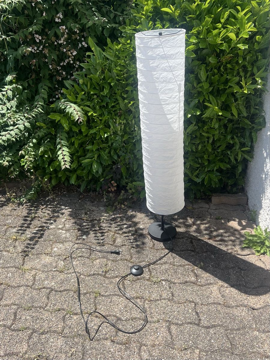 Lampade: Stehlampe Papier weiss ab 1.- – Usato da Illnau venduto da evelineundamelie 1
