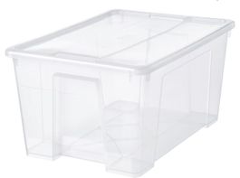 Caisse-Boite avec couvercle transparent