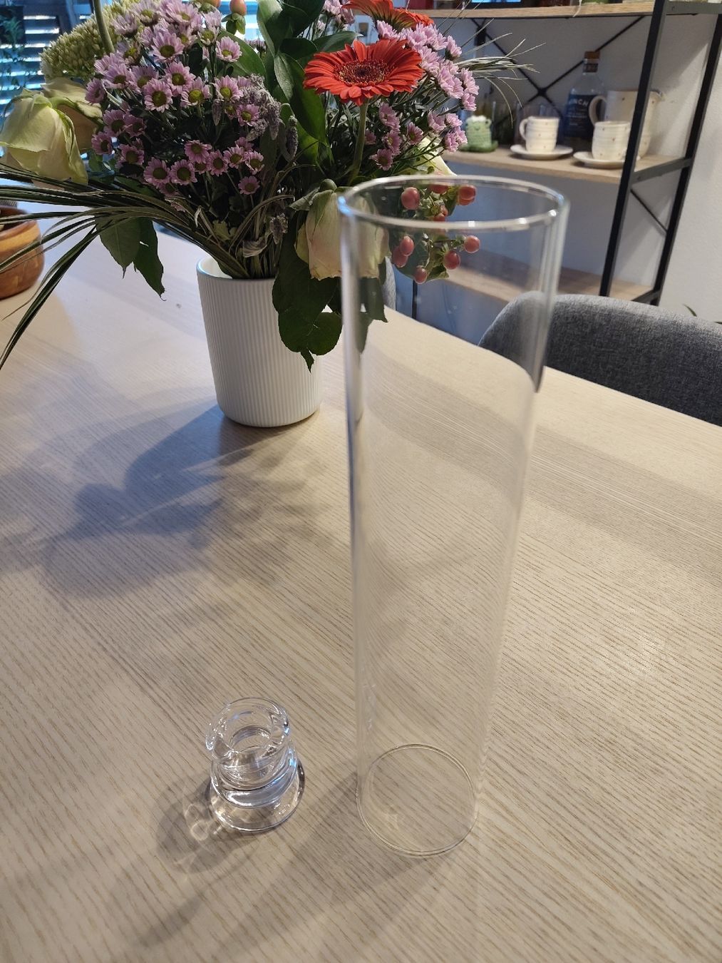 Bougeoirs: Windschutz Kerzenständer 30 cm x 6.5 cm – D'occasion à Thun par Ehringer 1