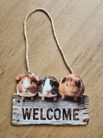 Welcome Türschild Meerschweinchen