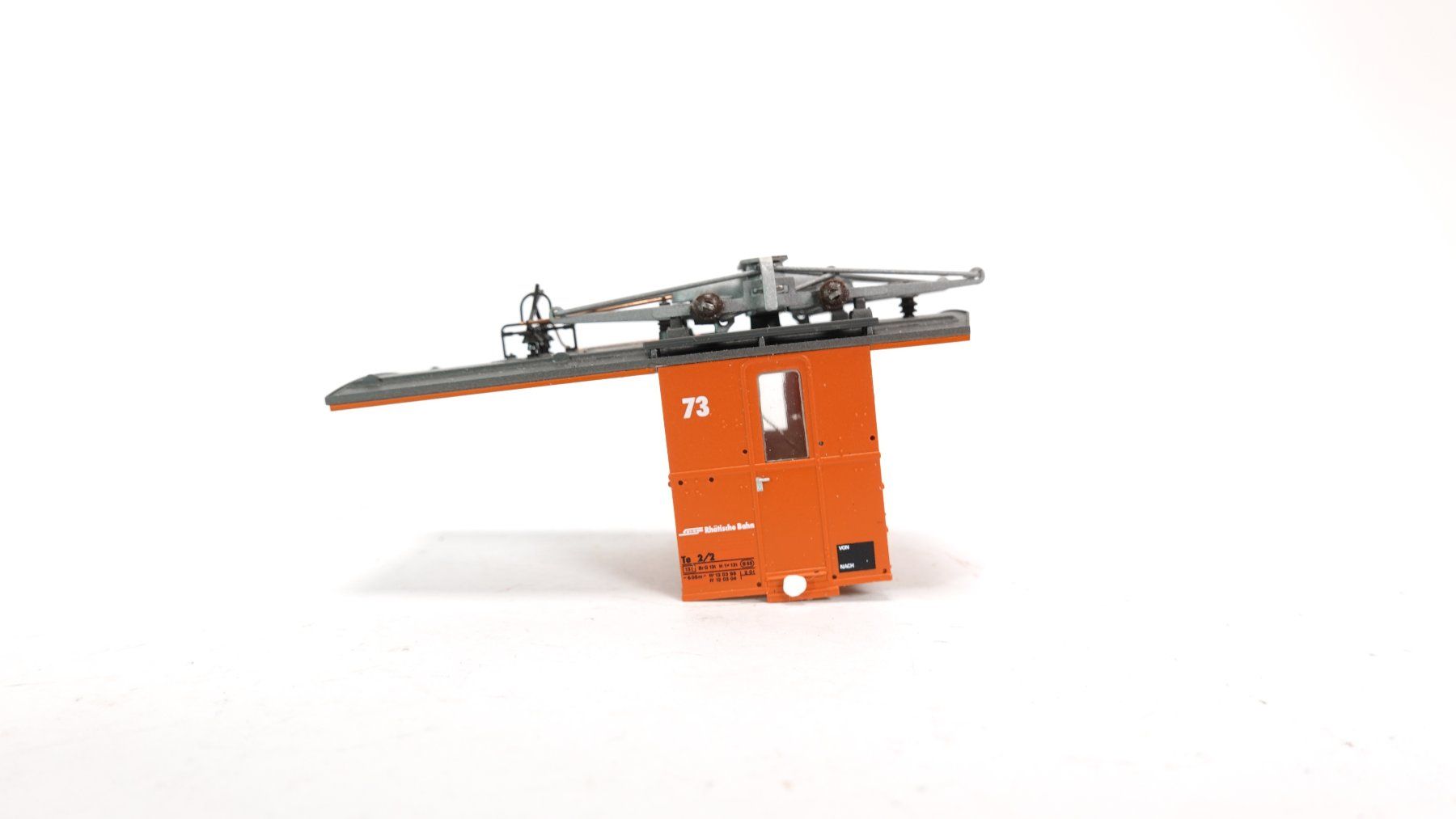 Bemo Modelleisenbahnen: e67 Bemo 1270 133 RhB Te 2/2 73 nur Gehäuse / Bastelware – Gebraucht aus Thun von evinka_gmbh 1