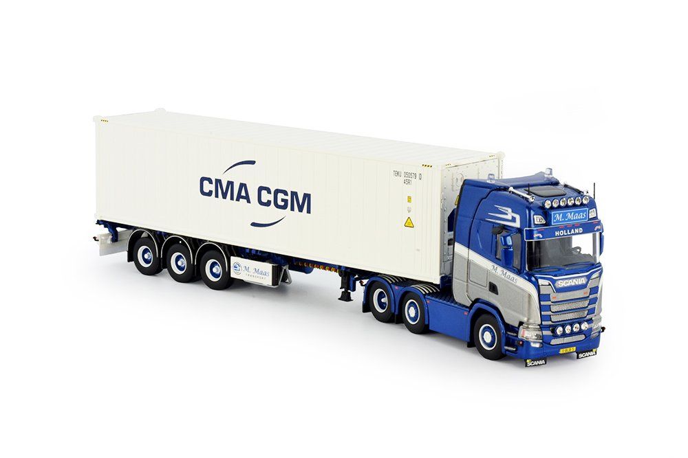 Tekno Kit di modellismo & Modellini statici: Tekno 76539 Scania Maas – Nuovo e nell'imballaggio originale da Dagmersellen venduto da FBM-Bacheli 3