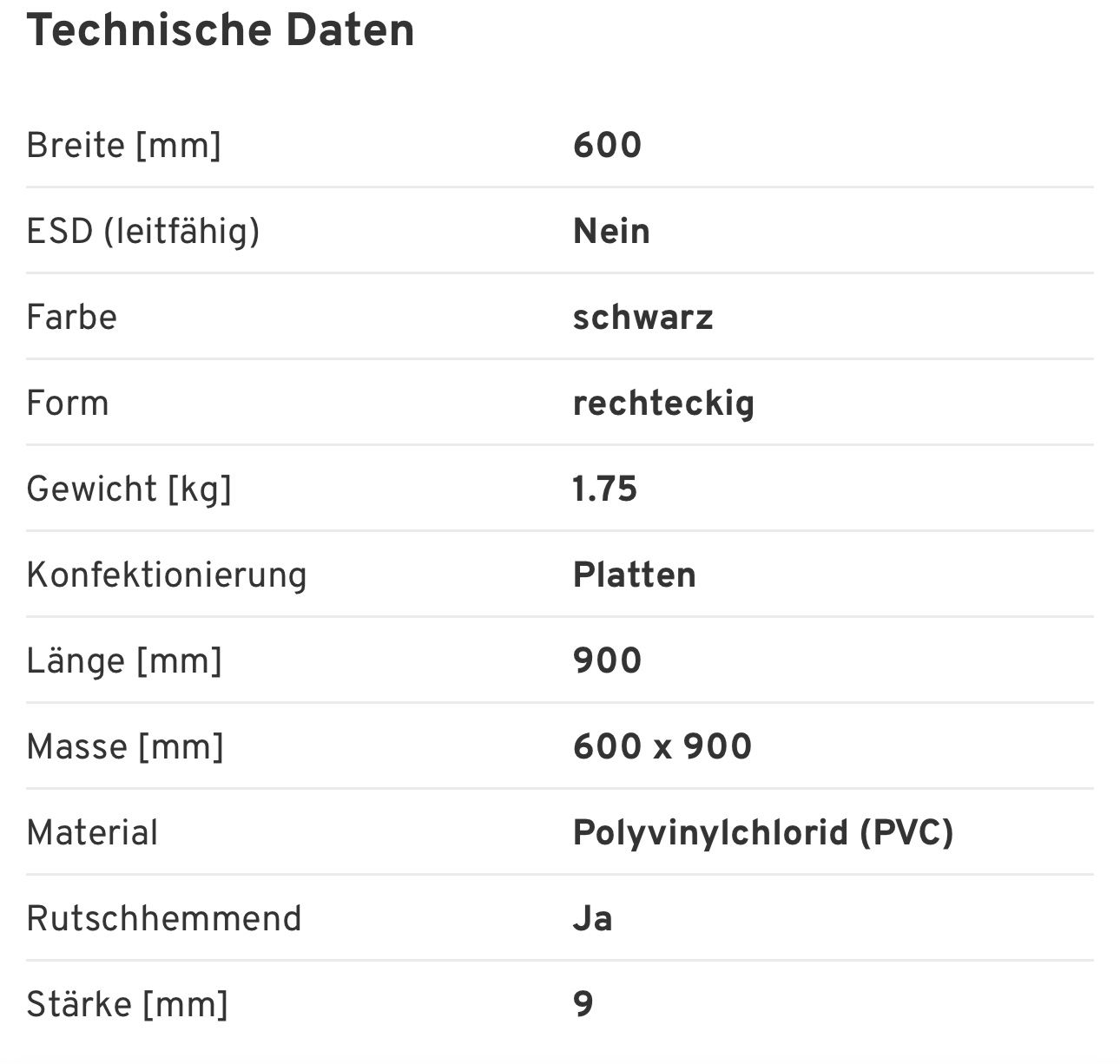 Tappetini fitness: 2 neue Orthomat Arbeitsplatzmatte schwarz – Nuovo (secondo la descrizione) da Necker venduto da liq24 3