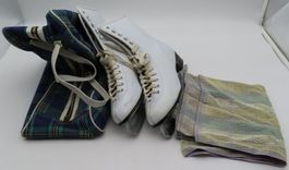 Eiskunstlauf-Schlittschuhe + Tasche