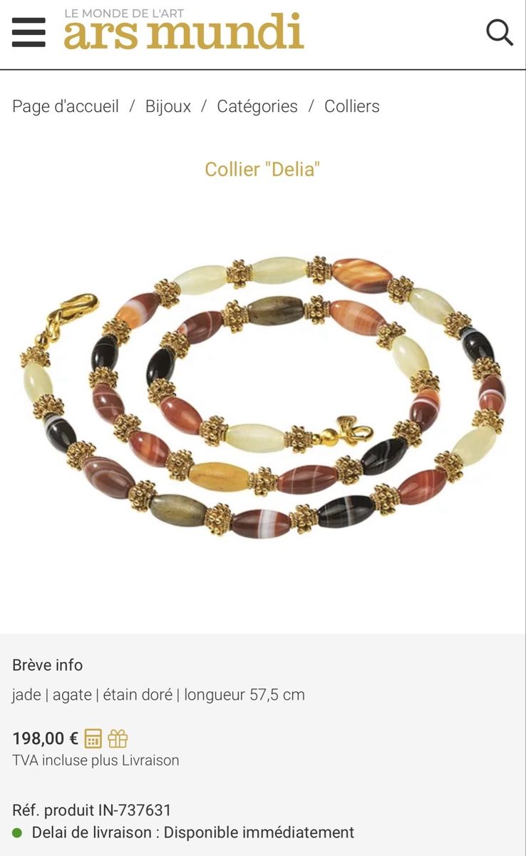 Altri gioielli: Collier avec bracelet assorti – Nuovo (secondo la descrizione) da St-Pierre-Clages venduto da ste_xk6p 3