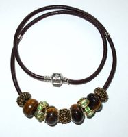 (KOPIE) Beads, Charm Halskette, Necklace, 50cm
