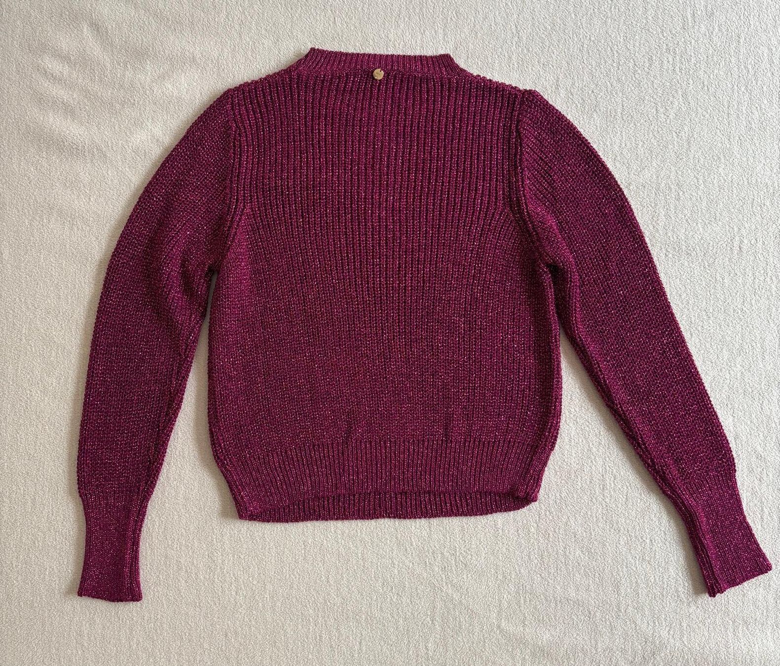 Liu Jo Maglioni & Felpe: Pull Liu Jo fuchsia métallisé L neuf / Pullover – Nuovo e nell'imballaggio originale da Genève venduto da mur_h768 1