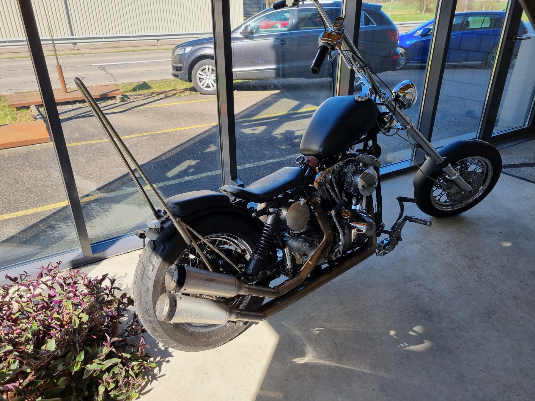 Harley-Davidson Chopper: Harley Davidson FXE Shovelhead 1976 – Usato da Knonau venduto da d.betschart 6