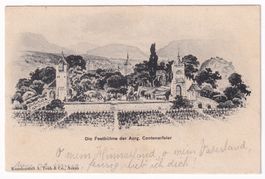 Die Festbühne der Aarg. Centenarfeier