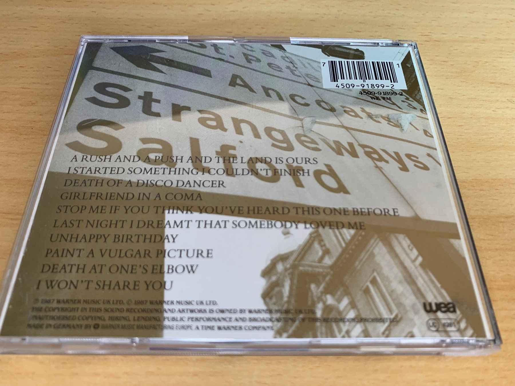 CD: The Smiths – Strangeways, Here We Come – Usato da Rikon im Tösstal venduto da Alpenmutz 1