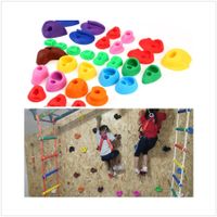 32x Klettersteine Kinder Klettergriffe