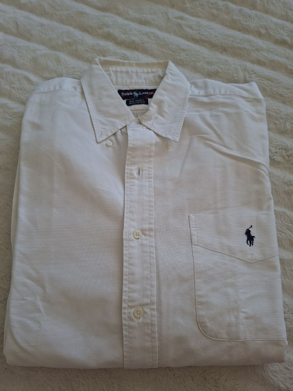 Ralph Lauren Camicie: Chemise Ralph Lauren blanc  100% coton – Usato da Renens VD venduto da ser_j2fn