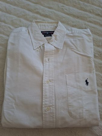 Chemise Ralph Lauren blanc  100% coton