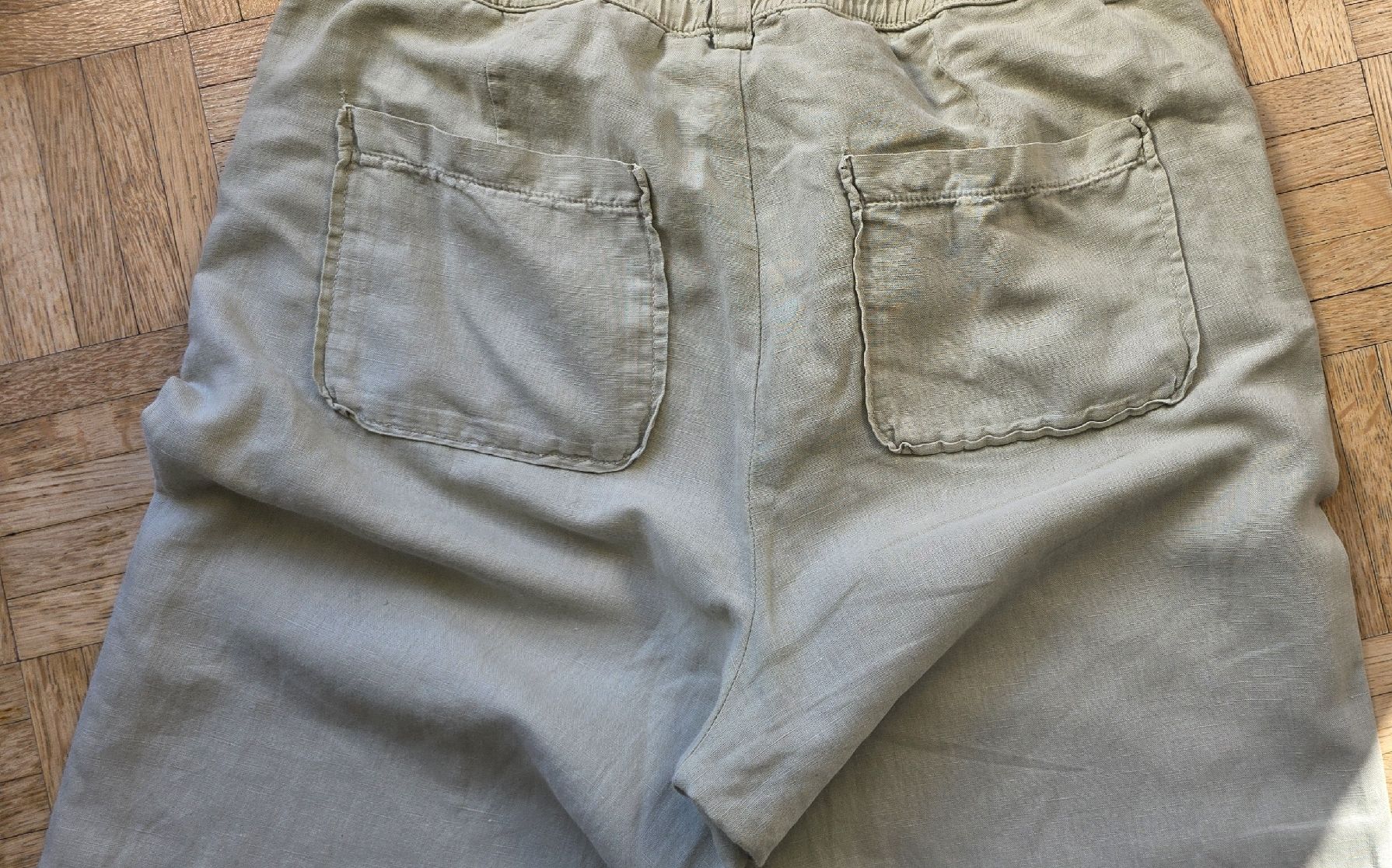 Zara Pantalons: Pantalon en lin vert clair Zara S – D'occasion à Yverdon-les-Bains par van_dq65 5