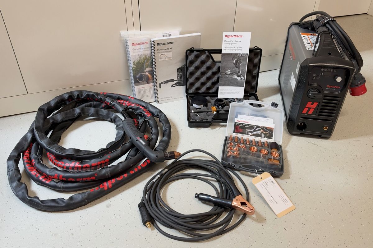 Tutte le macchine: Plasmaschneidanlage Hypertherm Powermax45 XP – Usato da Rohrbach venduto da Medoc80