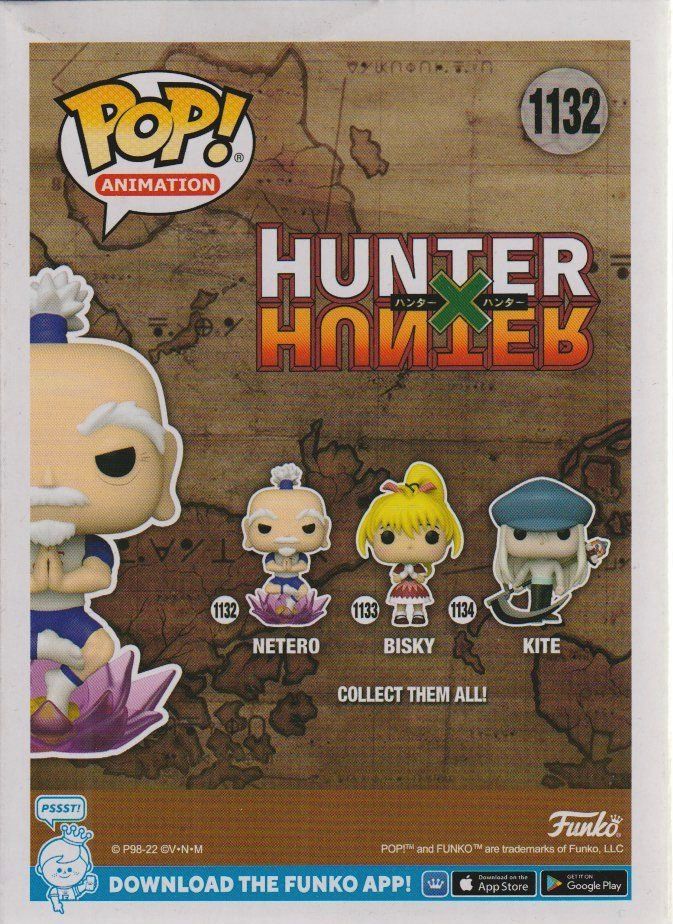 Funko Statuette: FUNKO POP! ANIMATION 1132 NETERO - HUNTER X HUNTER – Nuovo e nell'imballaggio originale da Vezia venduto da Aquarius_Age 2