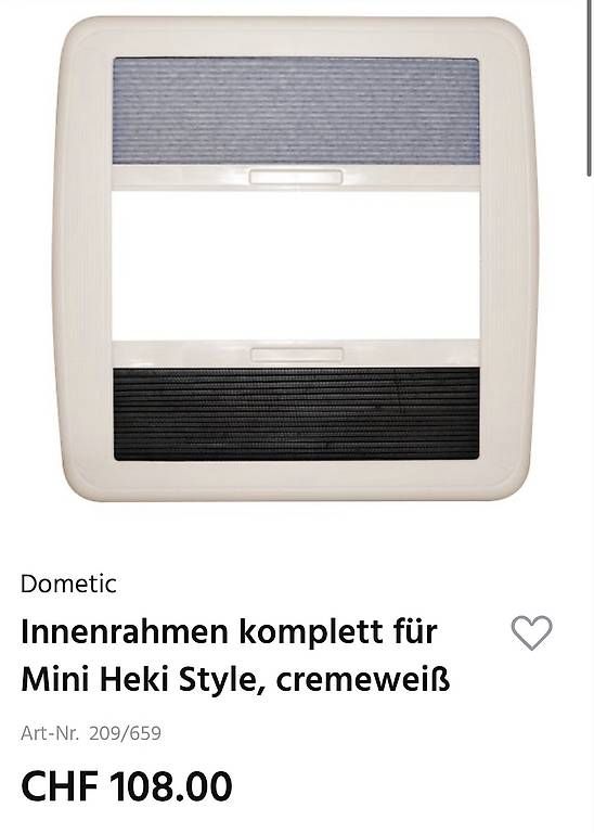 Mobilhome: Dachfenster Camper – Difettoso da Giswil venduto da isearch 1