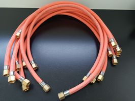 10 Stück neue Gasschläuche