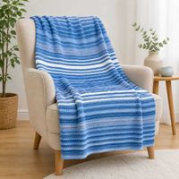 NEU Bonny Home Evium Decke Blau 180x220 cm Baumwolle
