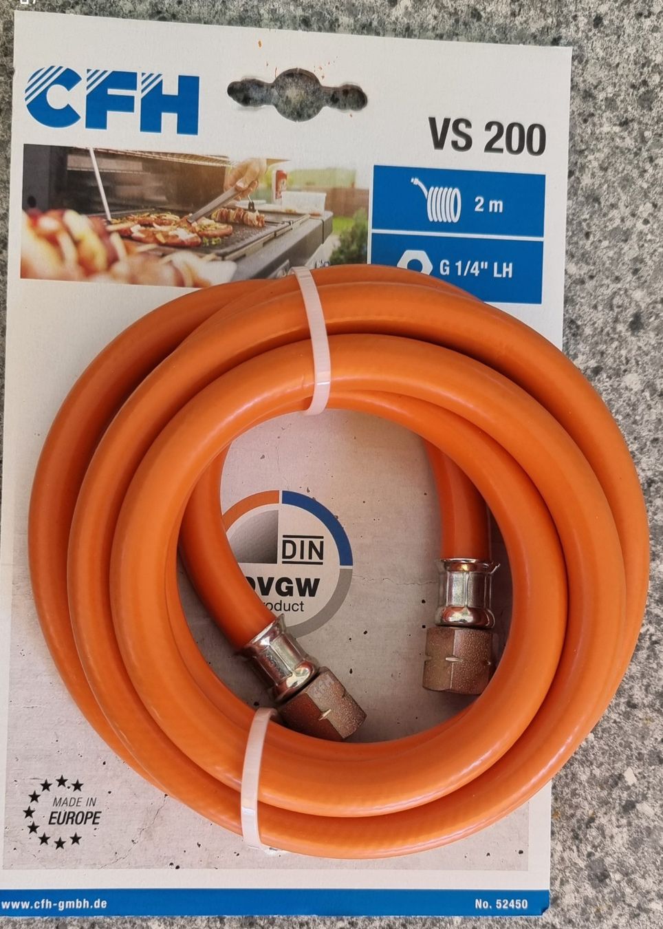 Apparecchiature e tecnologia a gas: Gasschlauch 200 cm – Nuovo (secondo la descrizione) da Oberburg venduto da Audi-Q5