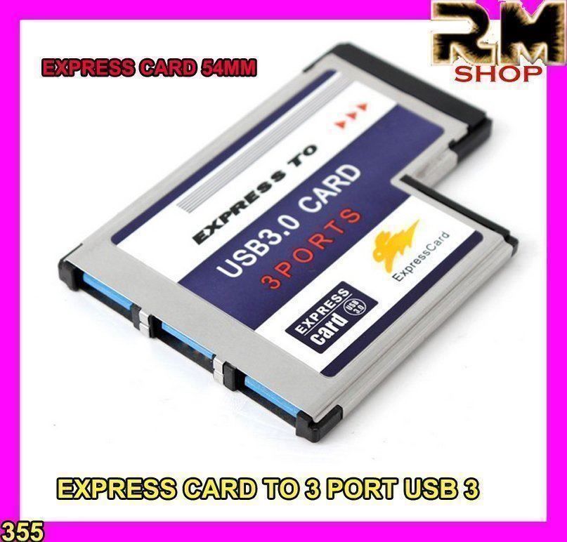 Lettori di schede: Expresscard 54mm to USB 3.0 HUB – Nuovo e nell'imballaggio originale da Unterägeri venduto da RmOnline