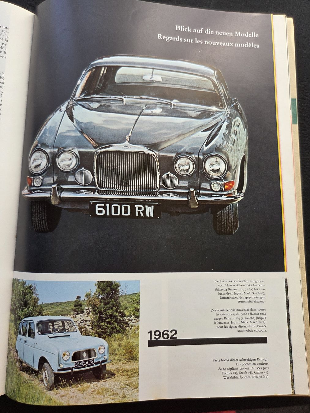 Riviste & Magazine: Automobil Revue 1962 – Usato da Rickenbach Sulz venduto da Kodachrom 2