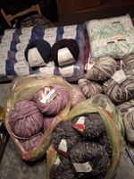 Garnkonvolut Wolle Lang Yarns, Schulana, Trio Nebiolina