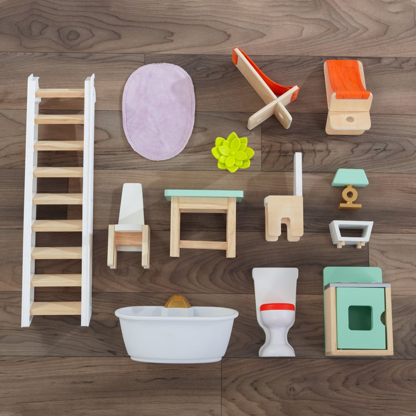 Case e mobili per bambole: Puppenhaus Marlow – Nuovo e nell'imballaggio originale da Erlinsbach venduto da Home-World 2