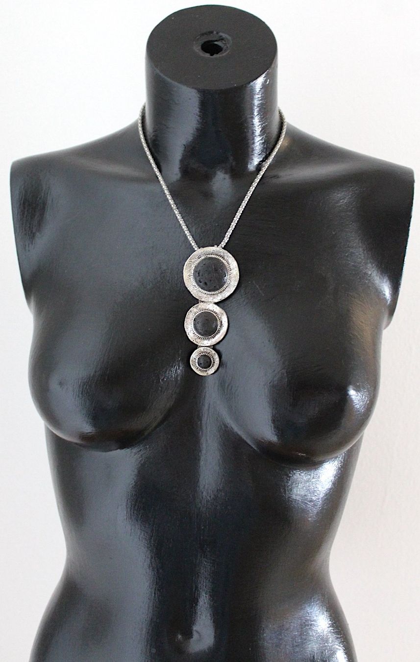 Catenine: Vintage Kette mit echten Steinen – Usato da Locarno venduto da madame-tus-sauds 2