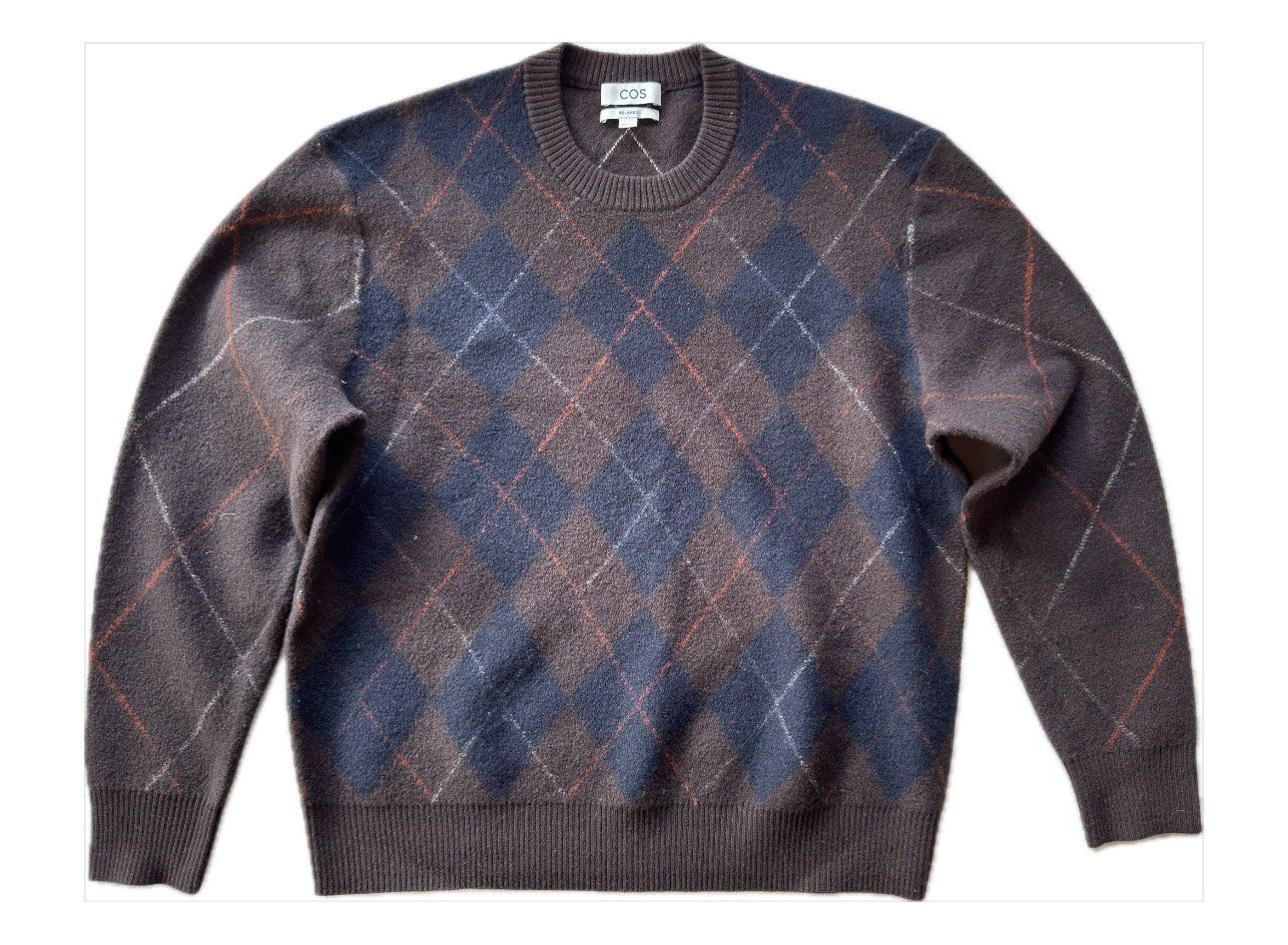 Cos Maglioni & Felpe: COS Pullover 100% Wolle, Argyle, L – Usato da Vilters venduto da Sidsel_M