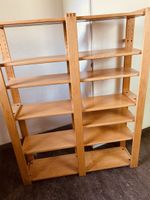 Hochwertiges Schul/Kindergarten- Regal aus Massiv- Buchenhol