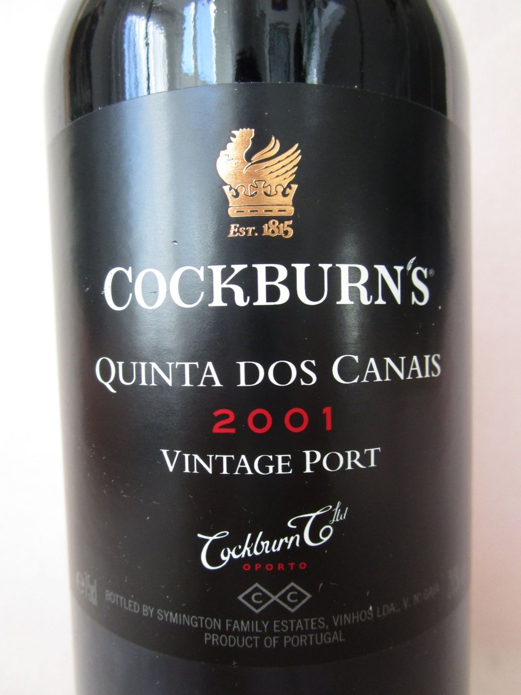Vino: 2001 Quinta dos Canais Vintage Port – Nuovo (secondo la descrizione) da Eschenbach SG venduto da brocovin 1