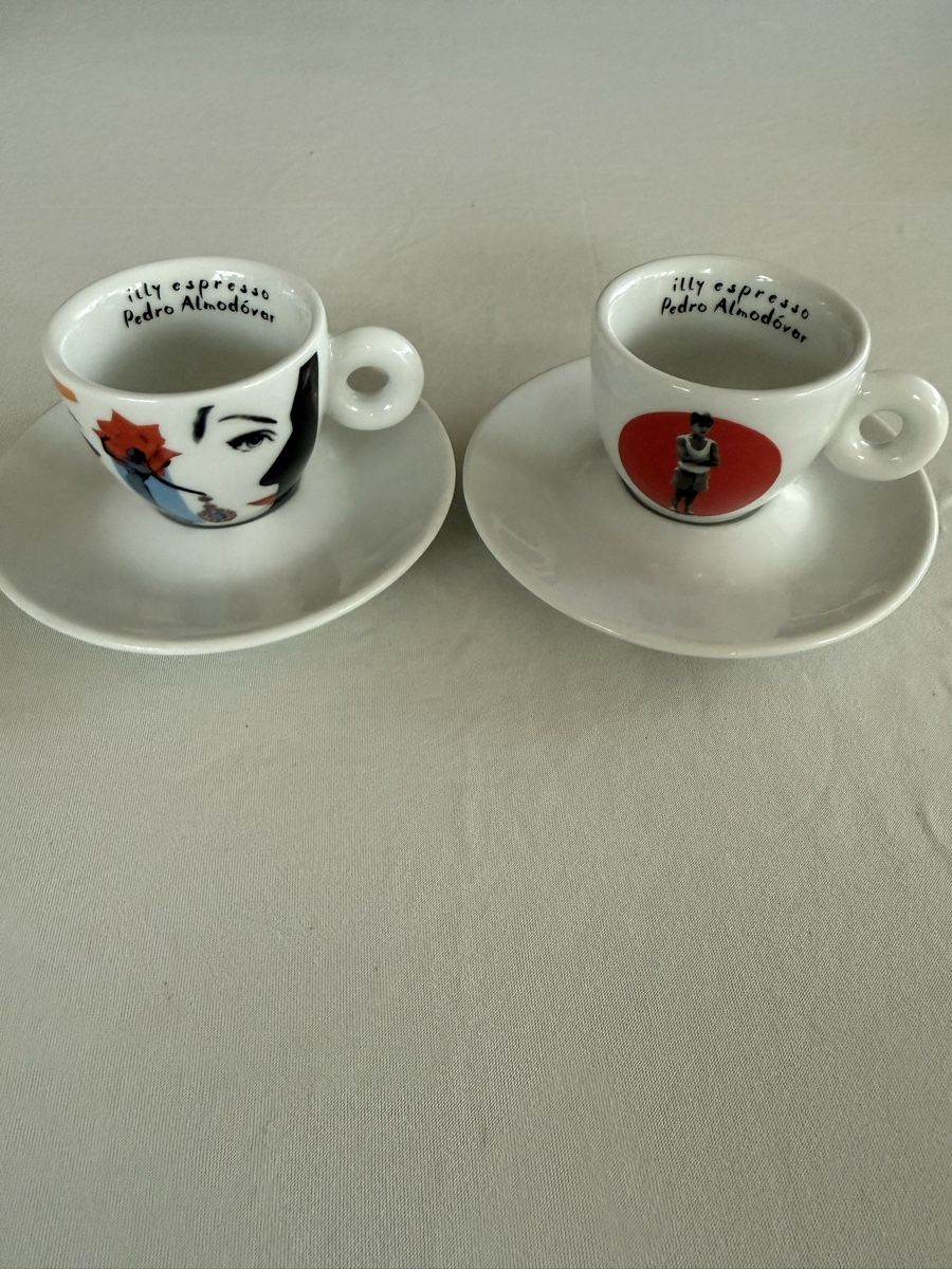 Tazze: 2 Espressotassen Ily Espresso Pedro Almodovar – Usato da Elgg venduto da dan_f8gv