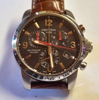 Certina DS Podium Chronograph Lederarmband guter Zustand