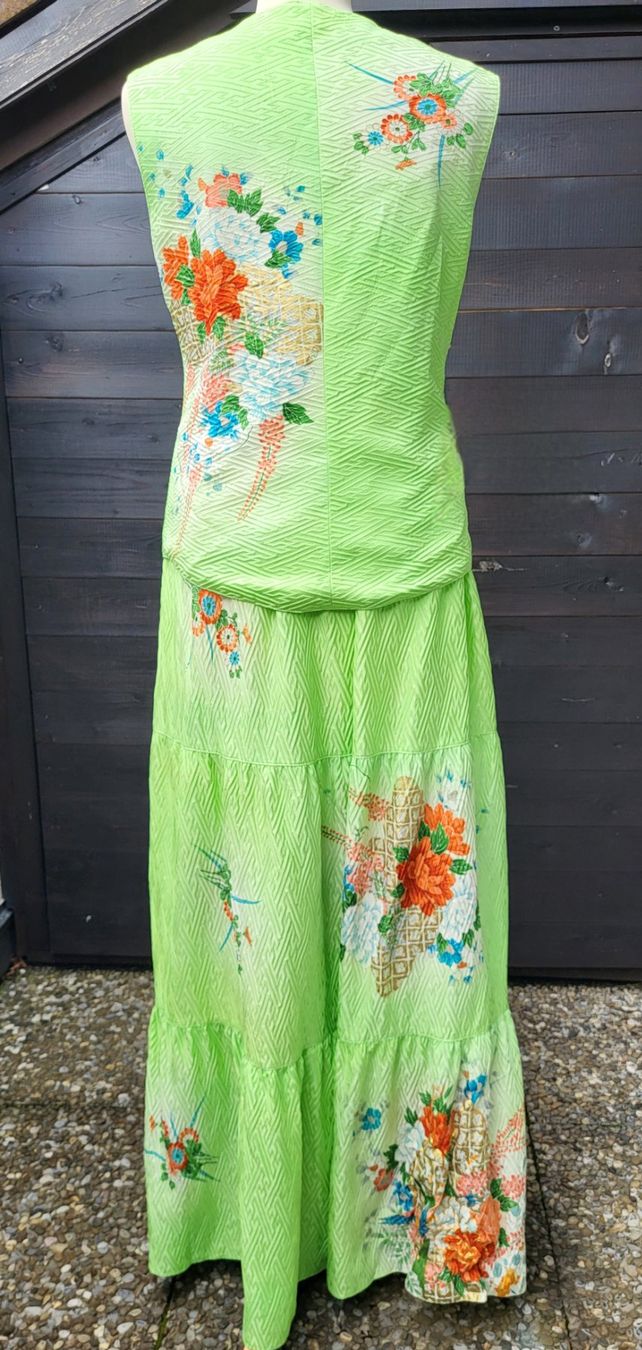 Gonne: Jupe +gilet en soie – Nuovo (secondo la descrizione) da Fribourg venduto da VictoriaShop7 1