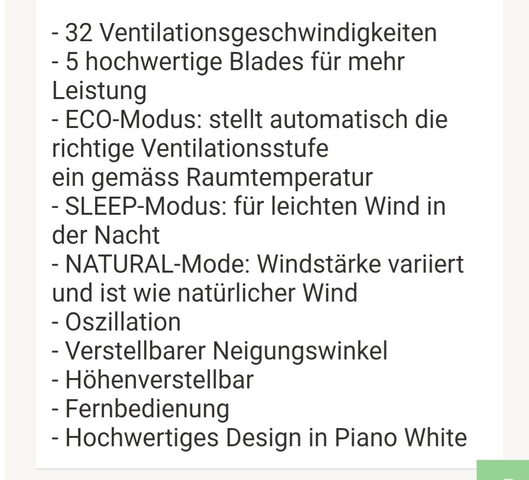 Ventilatori: Standventilator – Usato da Oetwil am See venduto da Aeschbi 4