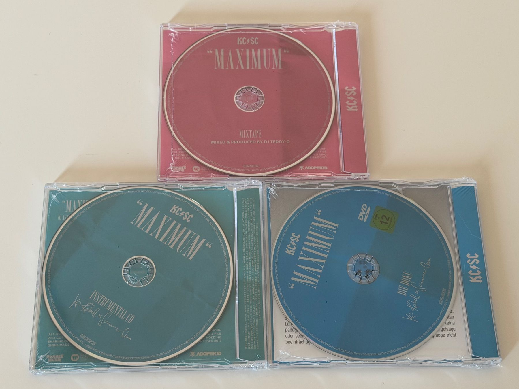 Alle DVDs: MAXIMUM - KC Rebell Summer Cem -Fan Box Editionen – Neu und originalverpackt aus Altstätten SG von sheamus 2
