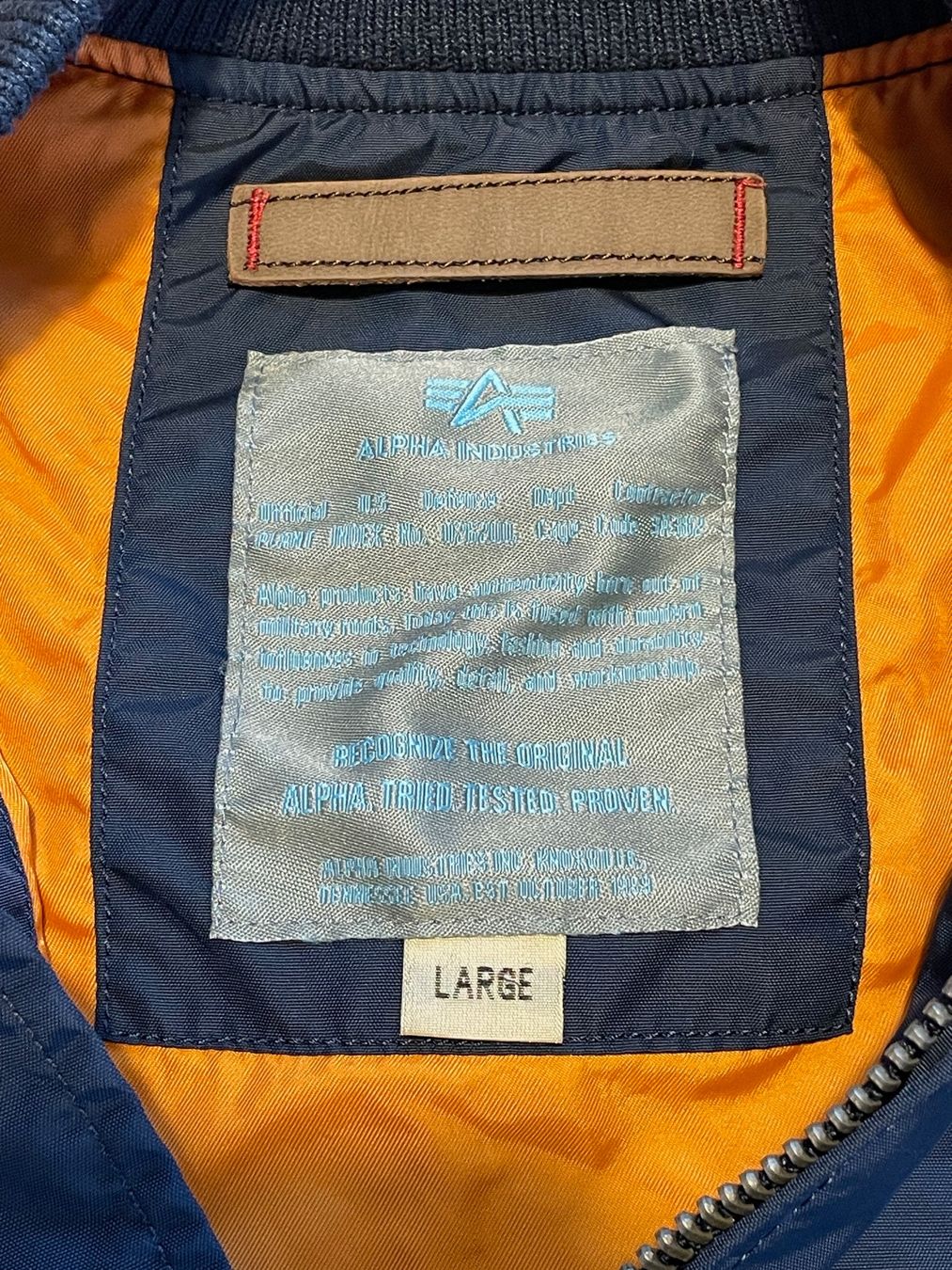 Alpha Industries Giacche: Bombers Alpha Industries Sz L – Usato da Zürich venduto da le_souk 3