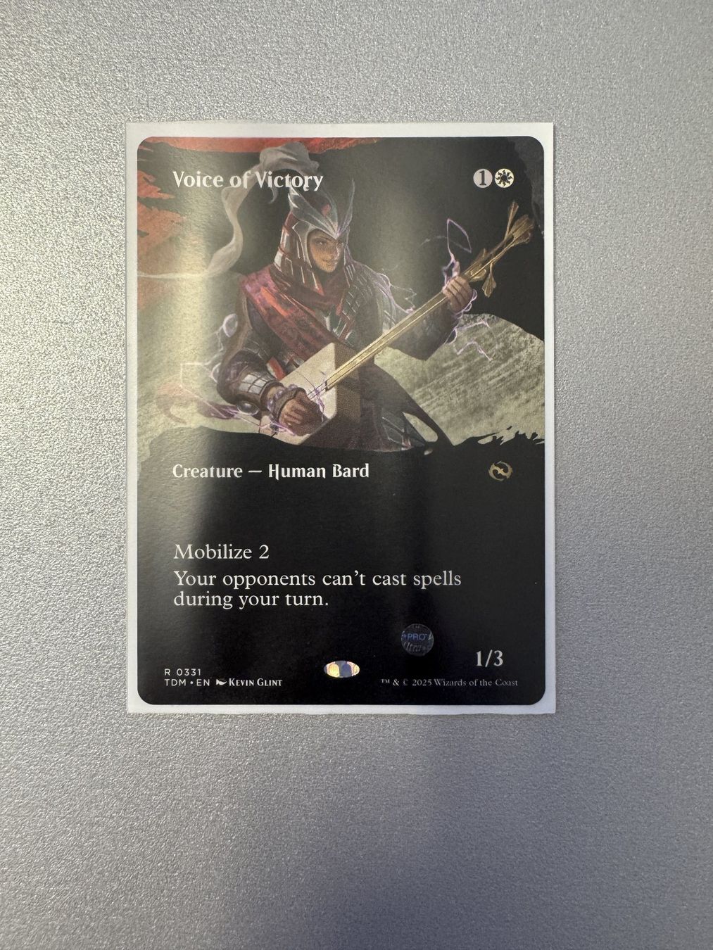Magic The Gathering Carte collezionabili: MTG "Voice of Victory" – Usato da Baar venduto da UMACULINU