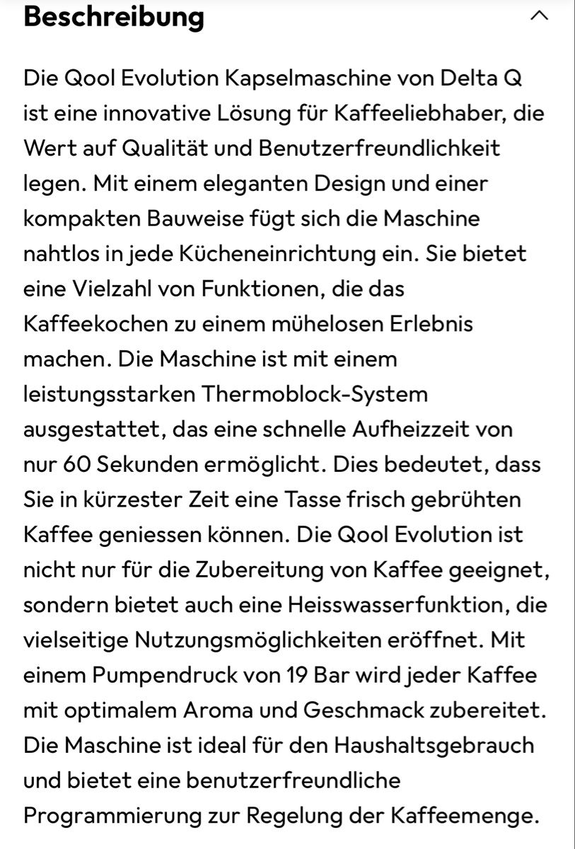 Kaffeemaschinen & Espressomaschinen: Delta Q Kaffeemaschine  – Gebraucht aus Rorschacherberg von beeechen 5