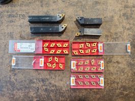 4 Stk. Drehstahl mit 40x Wendeplatten (MP004)