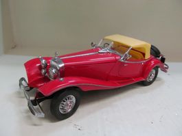 MERCEDES BENZ 500K SPECIAL ROADSTER 1935  1:24 FRANKLIN MINT