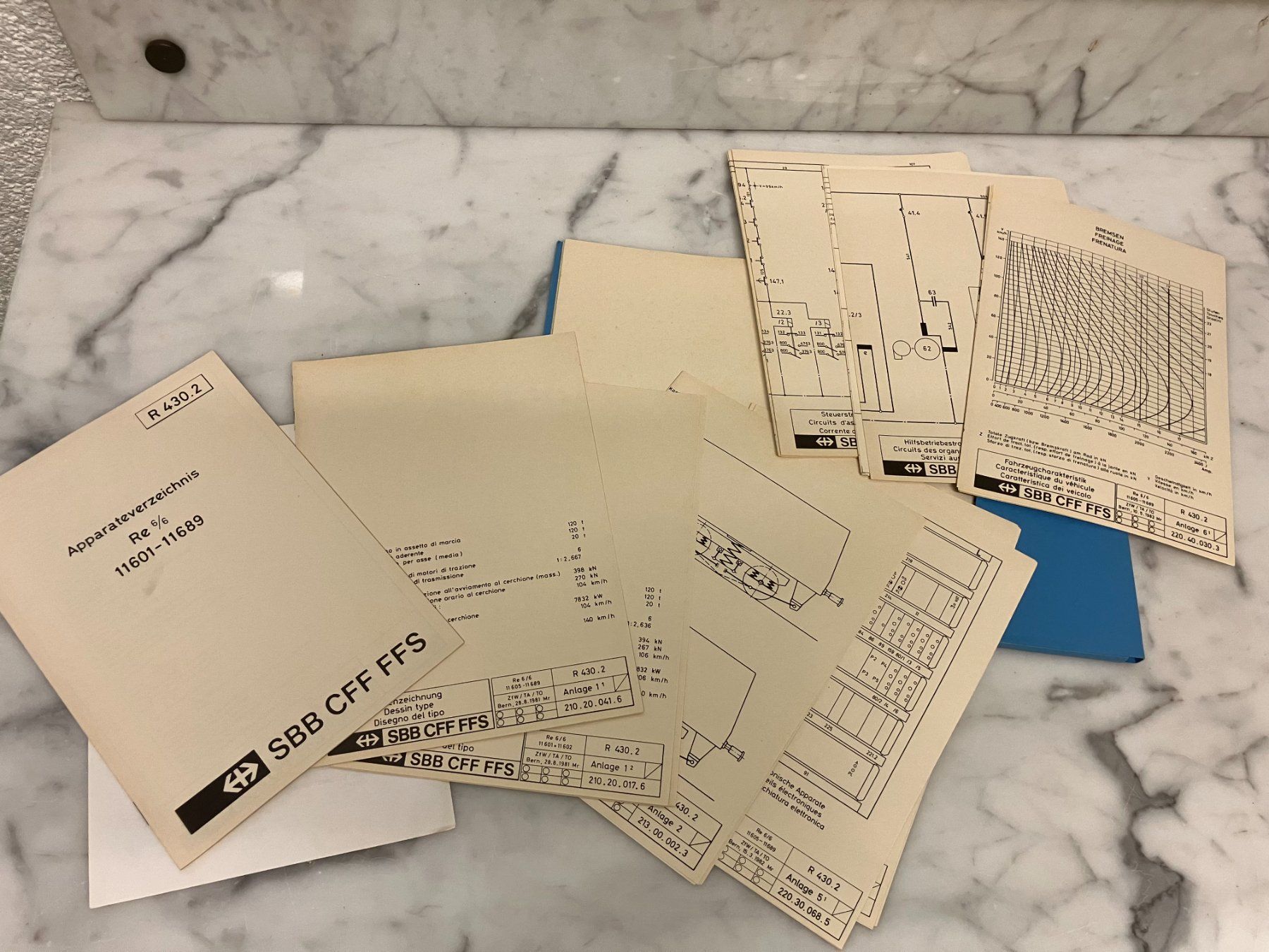 Zeitschriften & Magazine: SBB, Re 6/6, Bedienung, Reglement 1983 – Gebraucht aus Regensdorf von  6