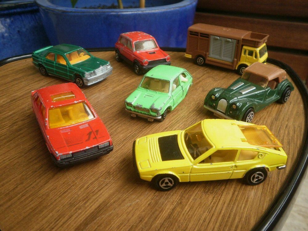 Vintage! Lot Autos Majorette 70s-80s 