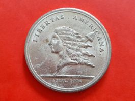 Medal Libertas Americana 4 Jul. 1776, 23g, 40mm