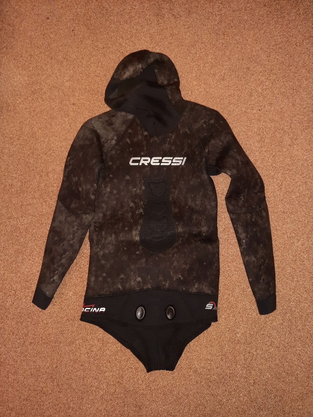 Cressi Tauchanzüge: Combinaison Cressi pêche 2 pièces – Neu (gemäss Beschreibung) aus Romanel-s-Lausanne von Fantapim 2