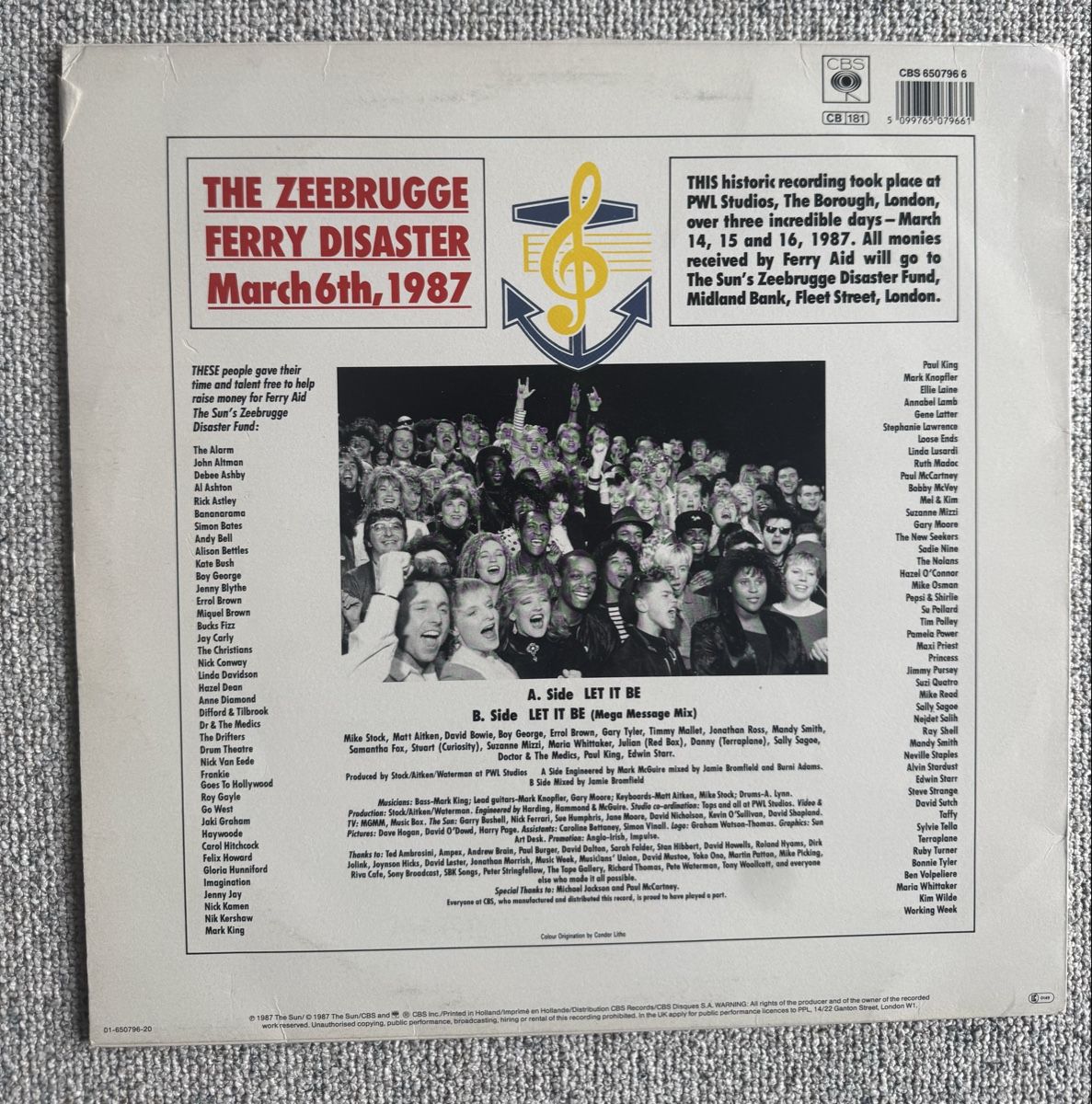 Schallplatten: Ferry Aid  - Let It Be - 12" Maxi - 1987 – Gebraucht aus Rorbas von BlackstarRecords 1