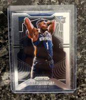 NBA Zion Williamson Panini Prizm Rookie Card