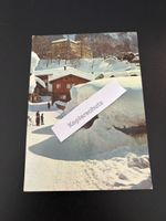 Leukerbad - Seltene, alte Ansichtskarte mit Wintermotiv!