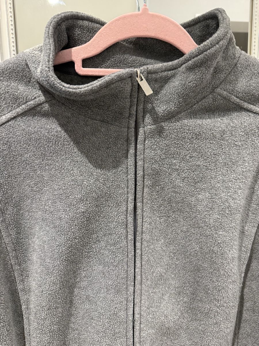 Jacken: FLEECEJACKE  Grösse 52/54      Farbe: grau meliert – Neu (gemäss Beschreibung) aus Pfeffikon LU von pepino17 2